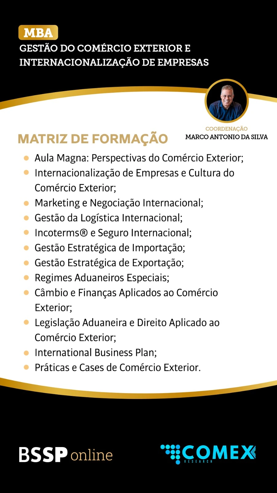 MBA Gestão do Comércio Exterior e Internacionalização de Empresas